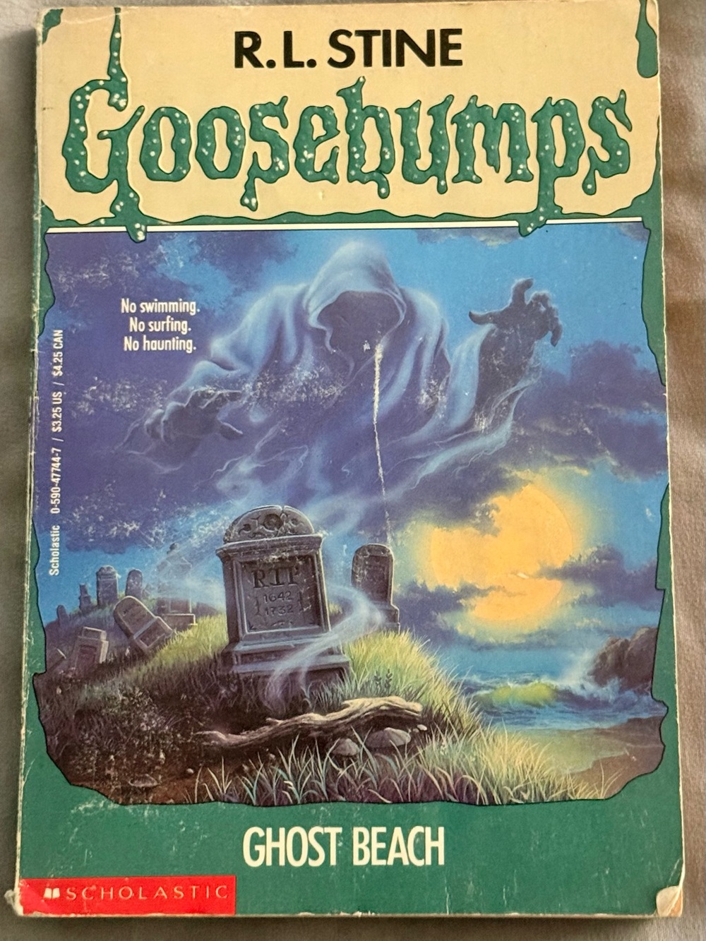 R.L. Stine Goosebumps Lot of Four Vintage Paperback books